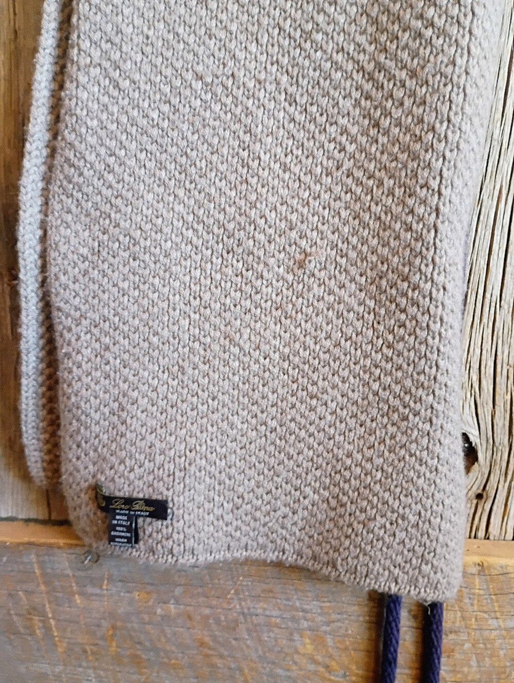 Loro Piana Rougemont Scarf 100% Cashmere Luxury